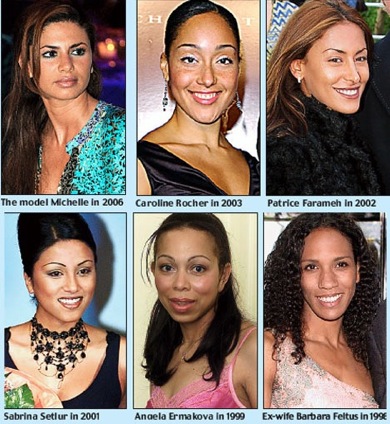 Boris Becker, Girls