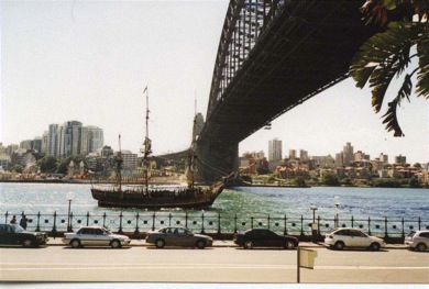 Harbour Bridge bei Abendlicht